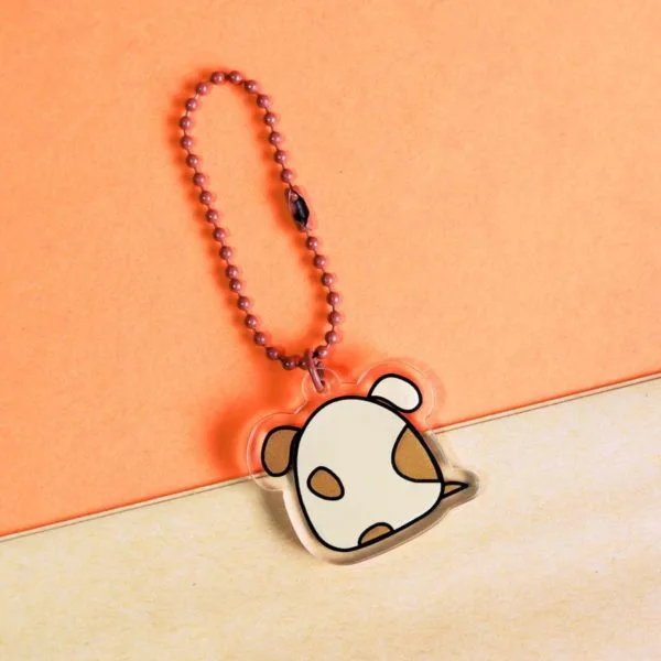 spottie acrylic keychain