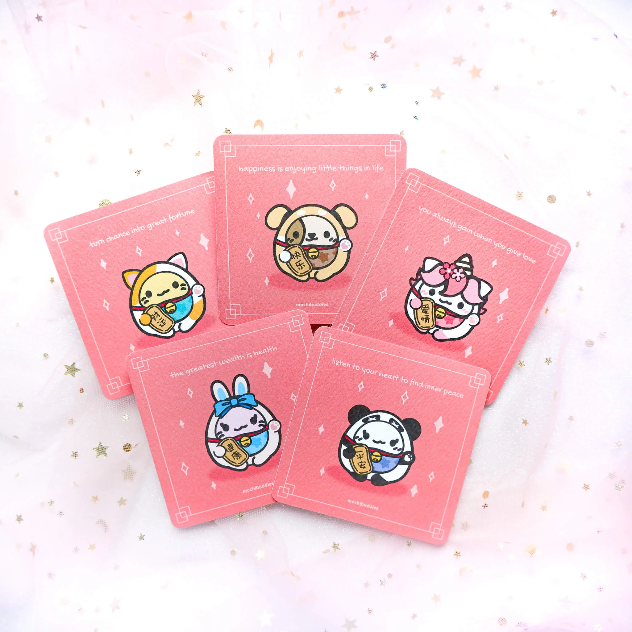 fortune cat print