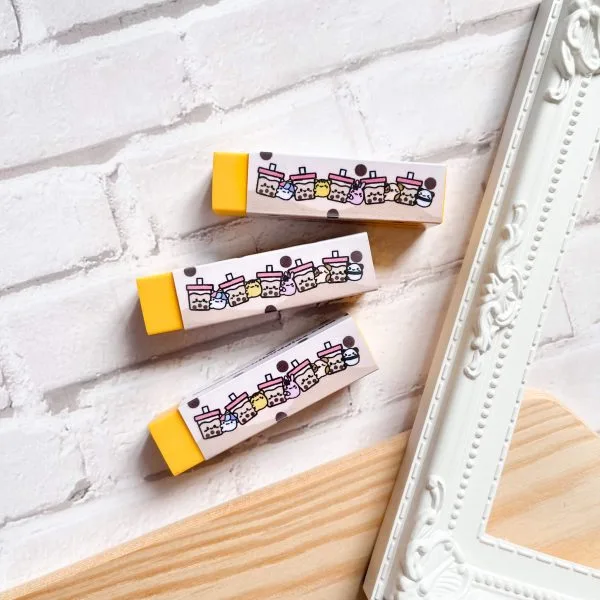 Mochi Buddies Yellow BBT Lover Eraser