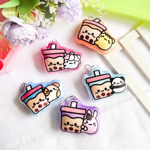 Mochi Buddies BBT Lover Cushion Plush Keychain