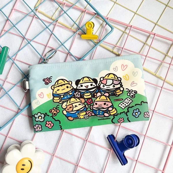 Mochi Buddies Kindergarten Wristlet Pouch