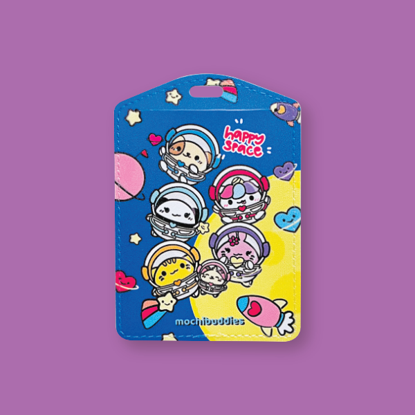 Mochi Buddies Happy Space ID Card Holder