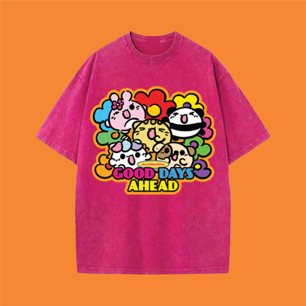 Mochi Buddies Good Days Oversized T Shirt