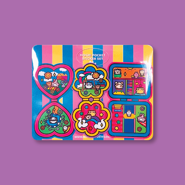 Mochi Buddies Mochi Pocket Sticker Pack