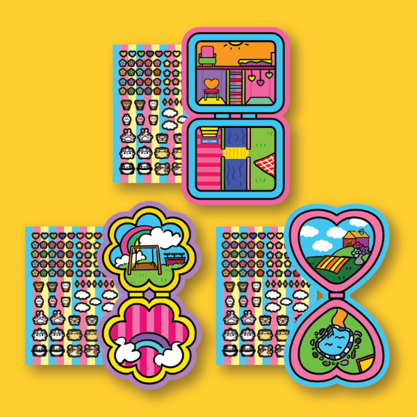Mochi Buddies Mochi Pocket DIY Sticker Set