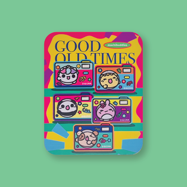 Mochi Buddies Digi Camera Metal Tin Can