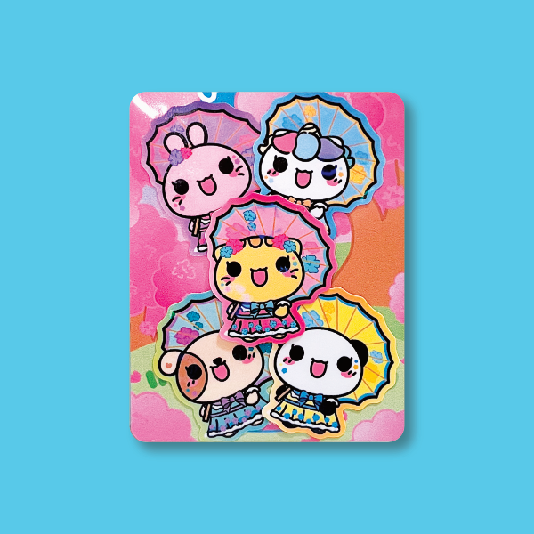 Mochi Buddies Lolita Spring Sticker Pack