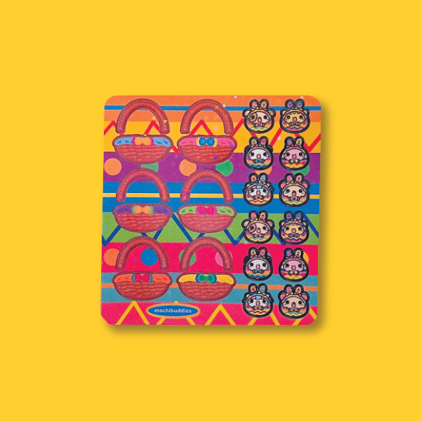 Mochi Buddies Easter Egg DIY Sticker Sheet