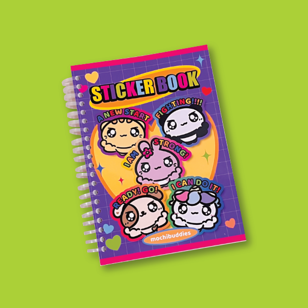 Mochi Buddies I am Strong Sticker Album
