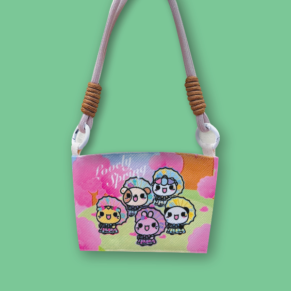 Mochi Buddies Spring Bubble Tea Holder