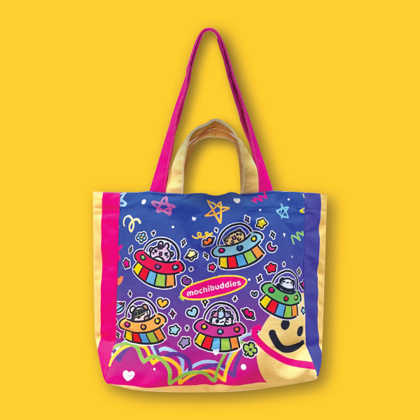 Mochi Buddies Fun Space Tote Bag