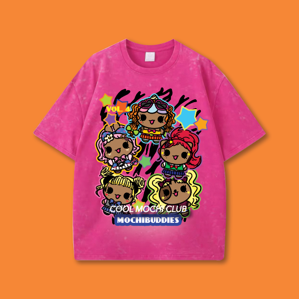 Mochi Buddies Gyaru Oversized T Shirt