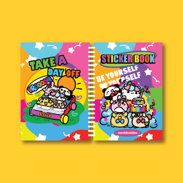 mochibuddies sticker album