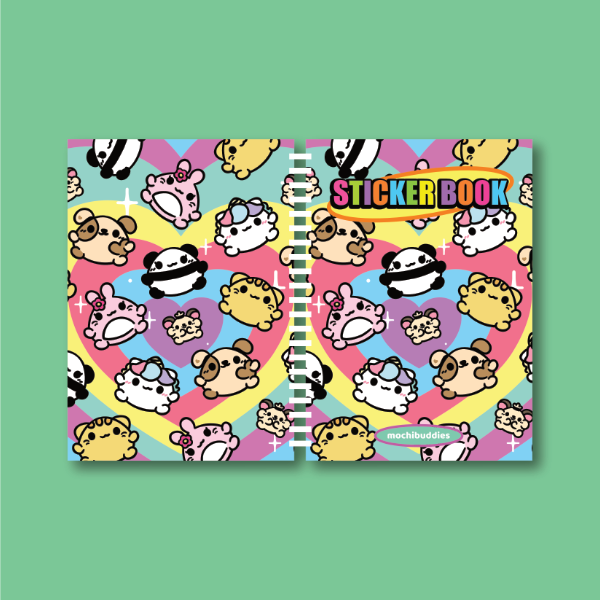 mochibuddies sticker album